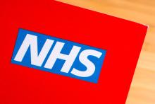 NHS logo.