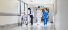 Hospital corridor