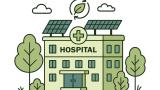 Hospital solar panels