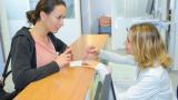 NHS receptionist