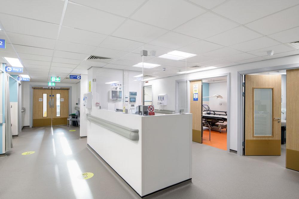 Whitby hospital ward.