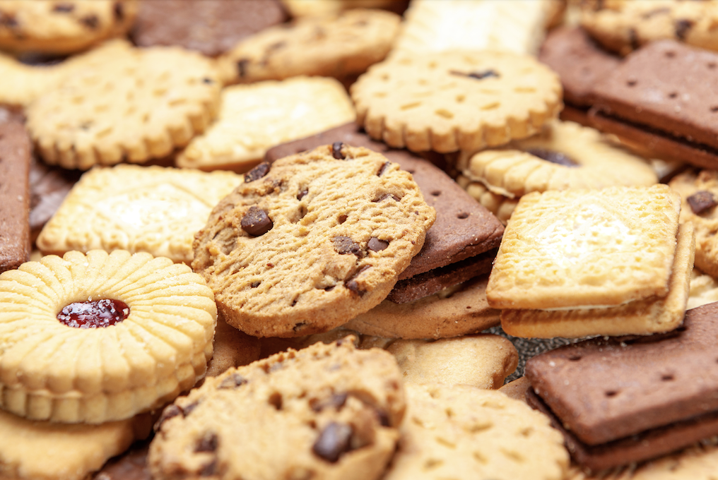 A selection of biscuits