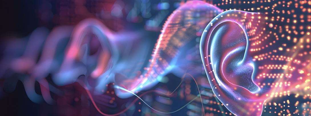 Digital image of an ear