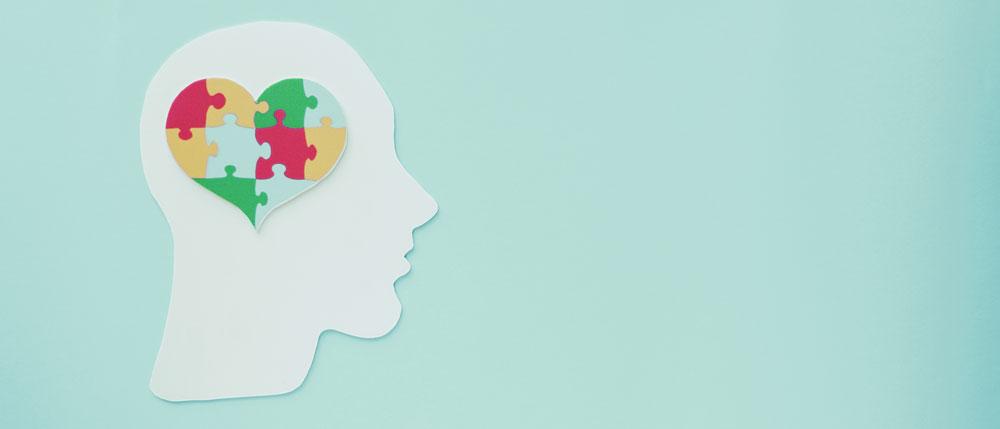 Mental health concept art