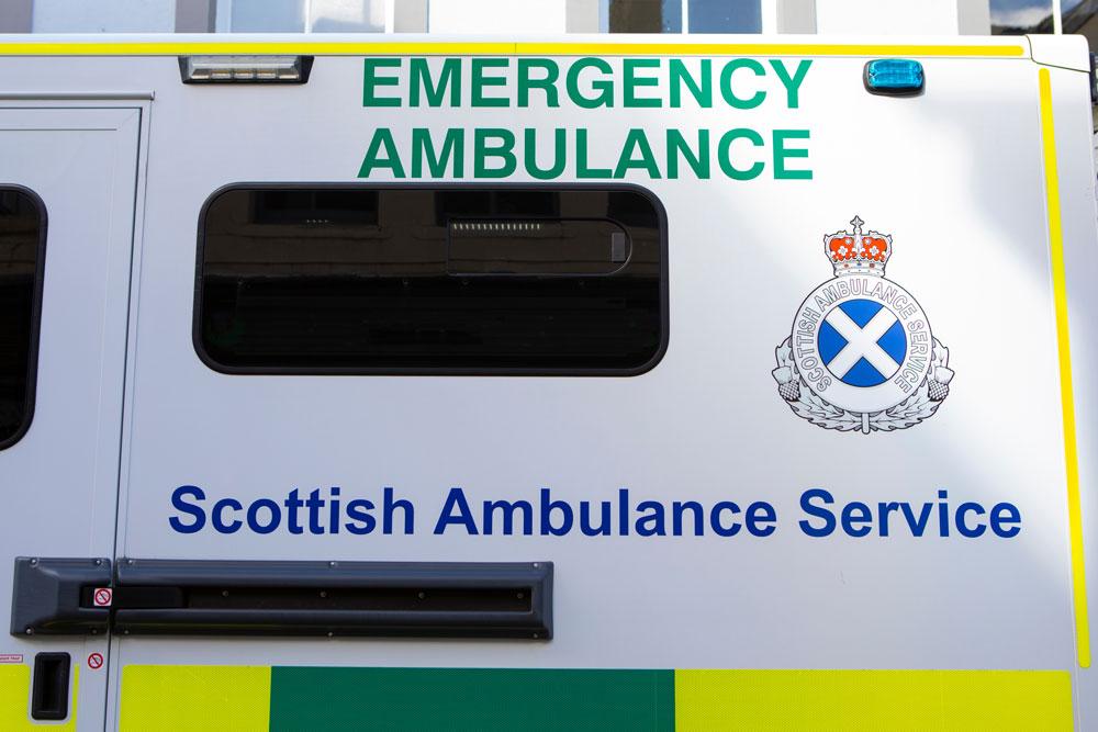 Scottish ambulance
