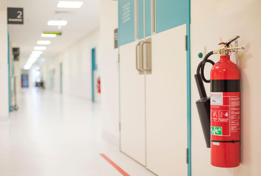 Hospital fire safety
